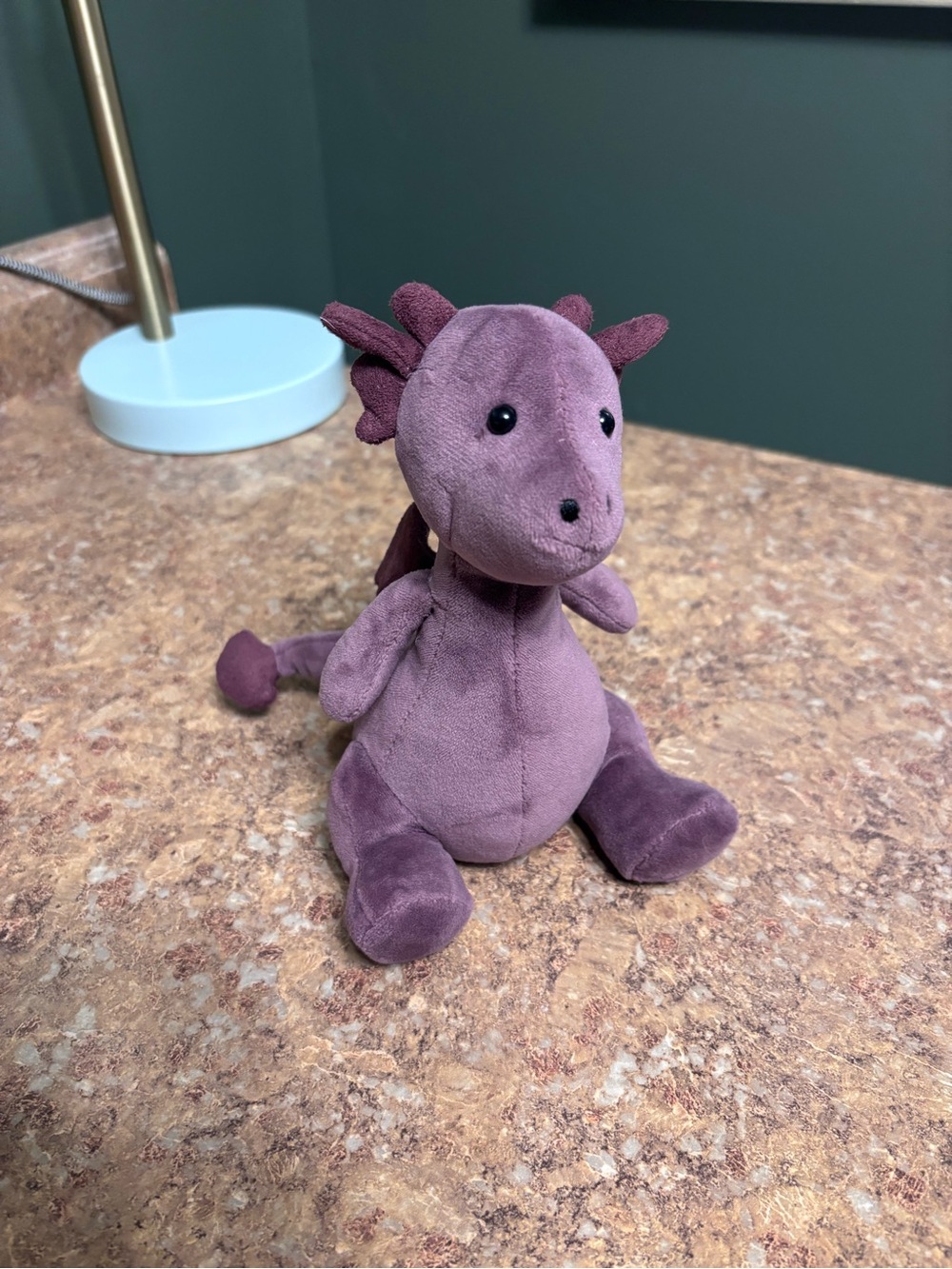 Jellycat Plum Purple Dragon Plush